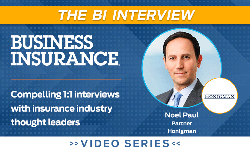 Video: The BI Interview with Noel Paul of Honigman